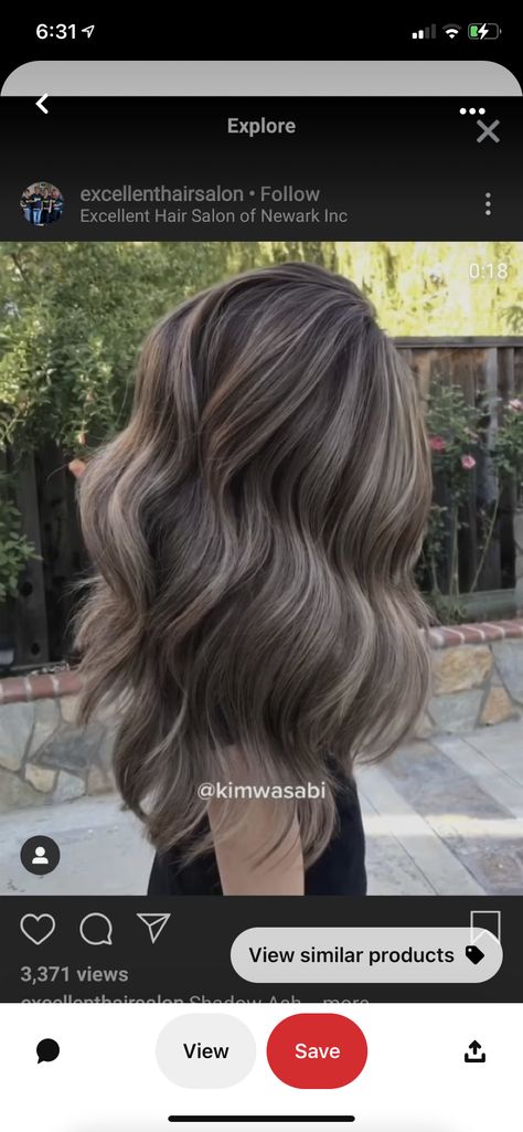 Light Brown Mushroom Balayage, Dusty Brown Balayage, Blended Ash Brown Hair, Light Brown Hair With Ash Balayage, Ashy Ombre Hair Brunettes, Ash Tone Hair Brown, Brown Hair With Ash Lowlights, Chocolate Brown Hair Ash Highlights, Ashy Low Lights For Brown Hair