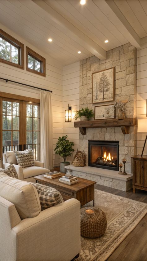 Get inspired by small farmhouse living room ideas that maximize style in limited space. Discover how smart design and farmhouse living room furniture can create a cozy retreat.
#SmallFarmhouseLivingRoomIdeas #CompactLiving #CozyHome Living Room Ideas Big, Small Farmhouse Living Room Ideas, Small Farmhouse Living Room, Farmhouse Living Room Ideas, Farmhouse Living Room Furniture, Small Farmhouse, Compact Living, Farmhouse Living Room, Smart Design