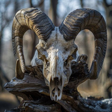 Animal Skull Tattoo, Backgrounds Ideas, Skull Reference, Skull Model, Goat Skull, Paper Mache Animals, Ram Skull, Crow Skull, Animal Skull