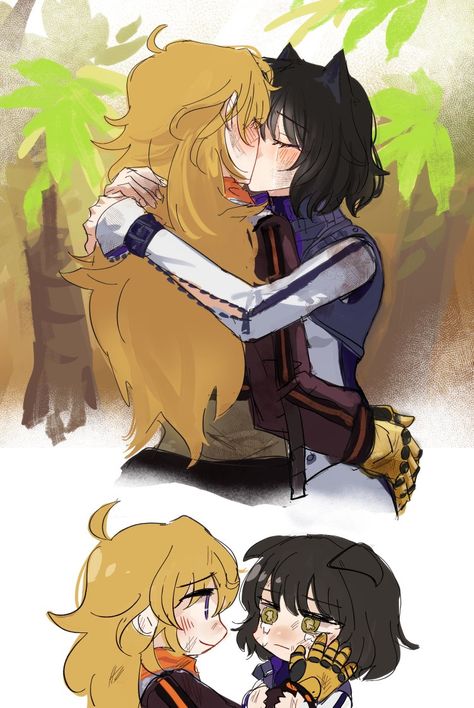 Yang Xiao Long, Rwby Yang, Rwby Bumblebee, Rwby Ships, Rwby Comic, Blake Belladonna, Team Rwby, Rwby Fanart, Rwby Anime