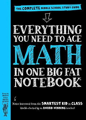 Big Fat Notebook: Study Guides for Middle School | Imagination Soup Math Study Guide, Physics And Mathematics, Studying Math, School Study, Mental Math, Math Methods, Math Books, Homeschool Math, Smart Kids