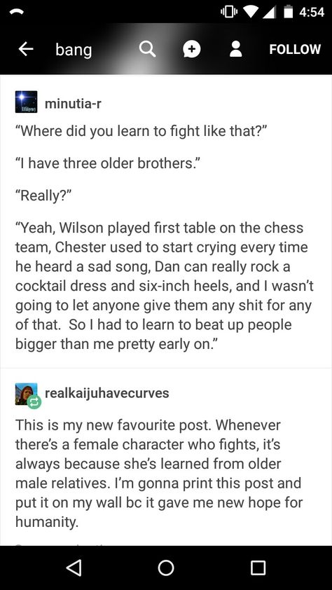 Well guys older male relative does work I have thought plenty of my younger female relatives atleast basic self defense but this post is still awesone Tumblr Stories, Dialogue Prompts, Story Prompts, Bike Lovers, My Books, Writing Advice, Writers Block, Story Writing, Story Inspiration