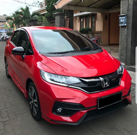 Honda jazz fit RS gk5 facelift MMC Mobil Jazz, Honda Jazz Gk5, Honda Jazz Rs, Jazz Gk5, Honda Fit Jazz, Honda Jazz, Red Fits, Honda Fit, Jdm