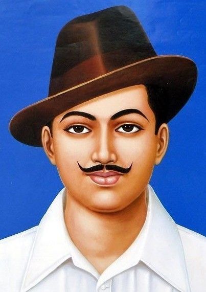 Bhagat Singh Photo, Bhagat Singh, White