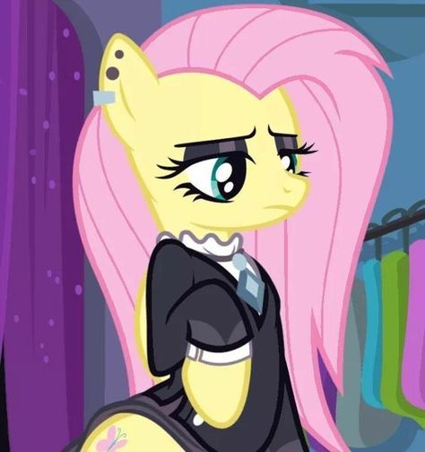 Emo Fluttershy, Goth Fluttershy, Fluttershy, Clothes