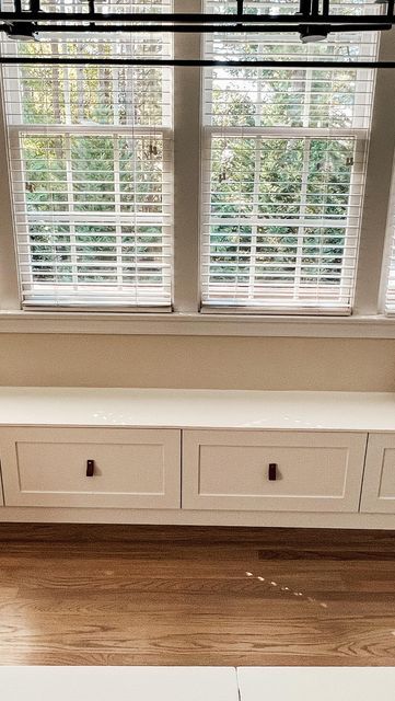 Diy Ikea Bench, Ikea Bench Seat, Ikea Window Seat Hack, Ikea Bench Seat Hack, Long Window Bench, Ikea Window Seat, Ikea Bench, Diy Bench Seat, Diy Window Seat