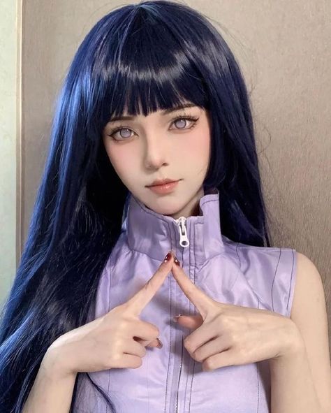 Hinata Hyuga Cosplay, Monster High Makeup, Hinata Cosplay, Anime Lineart, Cosplay Naruto, Naruto Cosplay, Eye Makeup Designs, Cosplay Makeup, Instagram Girls