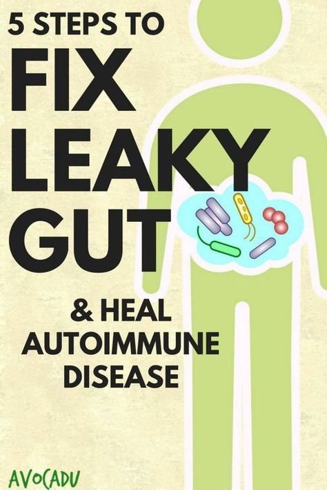 5 Steps to Fix Leaky Gut and Heal Autoimmune Disease | Avocadu.com Fix Leaky Gut, How To Fix Leaky Gut, Leaky Gut Dessert Recipes, Heal Gut Naturally, Leaky Gut Diet Recipes, Leaky Gut Healing, Leaky Gut Remedies, Heal Leaky Gut Naturally, Leaky Gut Recipes