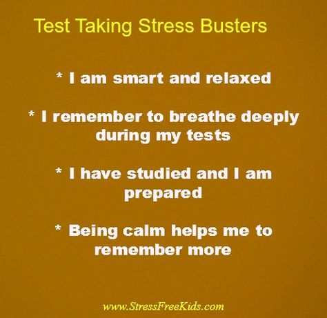 End of year exams have kids stressed out? Introduce children & teens to these positive statements designed to calm test taking nerves. Exam Nerves Quotes, Test Affirmations, Affirmations For Passing A Test, Affirmations For Testing, Testing Affirmations, Positive Quotes For Test Taking, How To Calm Down Before An Exam, Positive Test Taking Affirmations, Test Taking Affirmations