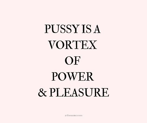 Pvssy is a vortex of power & pleasure #pleasure #pu$$y #power #selflove #tantra #selfempowerment #love #quotes #womenscoach #sexcoach #lovecoach #empowermentcoach Pleasure Quotes, Pleasure Quote, Self Empowerment, Body Love, Life Coach, Self Love, Vision Board, Love Quotes, Writing