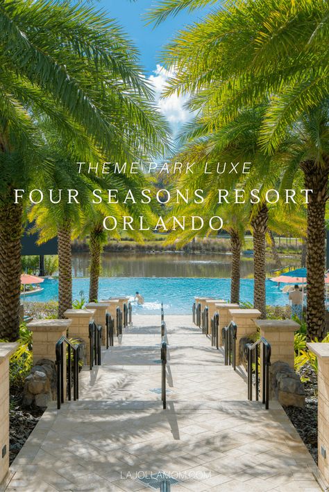 See why Four Seasons Resort Orlando is your very best hotel choice when visiting Walt Disney World. via @lajollamom Disney Around The World, Four Seasons Orlando, Luxury Family Travel, Mom Travel, Luxury Family, Four Seasons Resort, Disney Orlando, How To Book, Disney World Planning