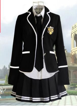 Girl outerwear set Korean school uniform Uniforme japonais Winter Uniforme escolar 2016 British style-in School Uniforms from Novelty & Special Use on Aliexpress.com | Alibaba Group Japanese Sailor Uniform, British School Uniform, Student Uniform, Japanese Uniform, Sailor Uniform, School Uniform Fashion, School Uniform Outfits, Girls Outerwear, Uniform Fashion