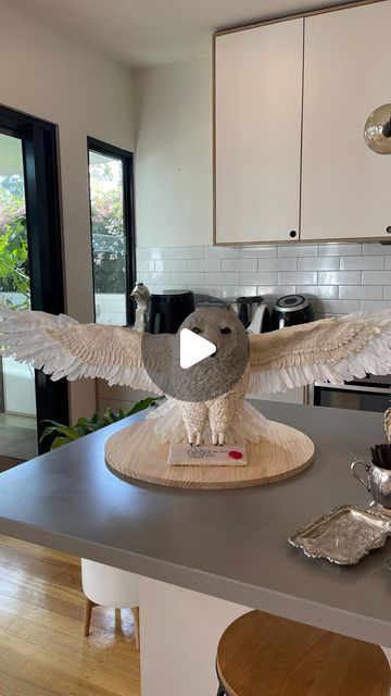 Sophie Brown on Instagram: "Please send help this is not normal behaviour 🥴🙃 #owlcake #hedwigcake #harrypottercake #harrypottercakes #isitcake #extremelyunnecessary" Hedwig Cake, Owl Cakes, Owl Cake, Harry Potter Cake, Send Help, July 31, How To Memorize Things, Cake, On Instagram