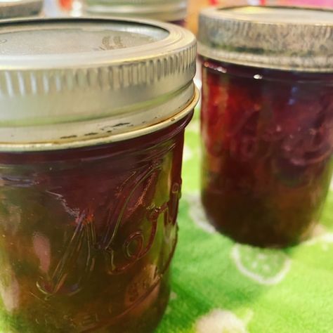 Sugar Plum Jam, Sugar Plum Recipes, Canned Plums, Plum Jam Recipes, Christmas Jam, Canning Fruit, Plum Recipes, Canning Jam, Canned Food Storage