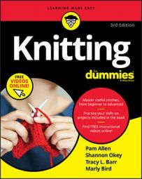 How to Knit the Double Basket Pattern - dummies Knitting For Dummies, Advanced Knitting Techniques, Fair Isle Pullover, Marly Bird, Dummies Book, Advanced Knitting, Knitting Instructions, For Dummies, Purl Stitch