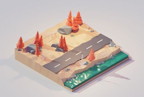 Blender Lowpoly Creations Re-Creation of Polygon Runway Forest Road #lowpoly #blender3d Polygon Runway, Forest Road, Blender 3d, Forest, Road, Photo And Video, Instagram Photo, Instagram