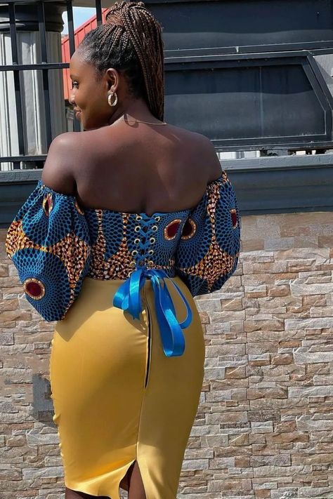 Ankara Tops For Ladies, Ankara Latest Styles, Tops Ankara, Ankara Fashion Styles, Ladies Blazers, Beautiful Ankara Styles, Ankara Tops, Tops For Ladies, African Dresses For Kids