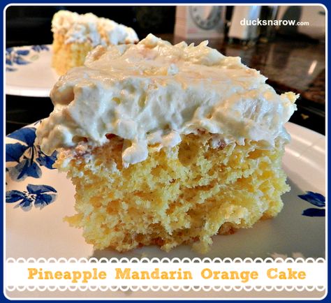 Get lots of praise for this dreamy pineapple mandarin orange cake - it is a crowd pleaser! #baking Pineapple Mandarin Orange Cake, Pineapple Lush Cake, Orange Pineapple Cake Recipe, Pineapple Lush, Orange Pineapple Cake, Barbecue Desserts, Hawaiian Wedding Cake, Mandarin Orange Cake, Sugar Free Cake Recipes