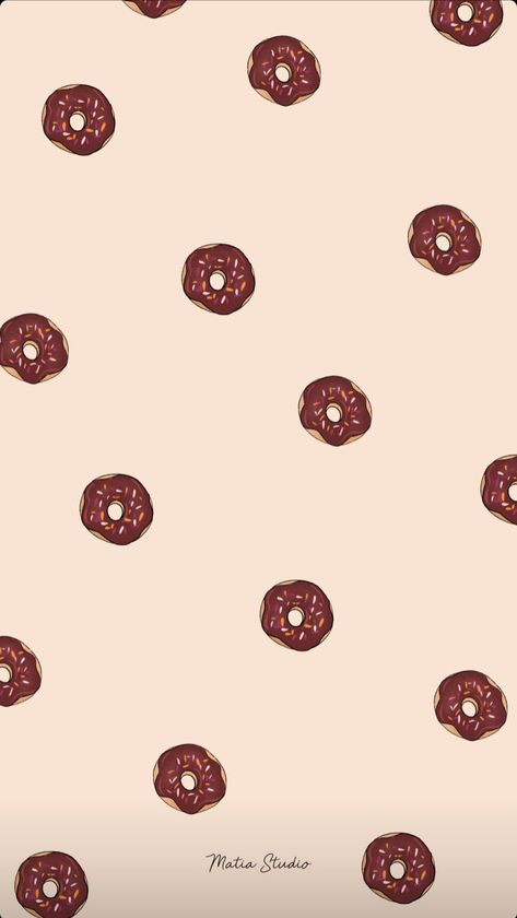 #matiaillustratie #matiastudio #matia #illustratie #achtergrond #donuts Drawings Background, Donut Wallpaper, Donuts Wallpaper, Ig Wallpaper, Donuts Aesthetic, Blue Butterfly Wallpaper, Mini Donuts, Illustration Inspiration, Butterfly Wallpaper