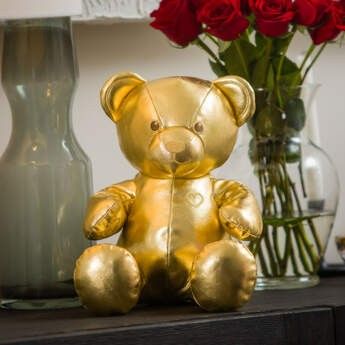 Gold Teddy Bear, Teddy Bear Shop, Red Gift Box, Bear Shop, Disney Day, Red Gift, Colorful Gifts, Party Stores, Bear Stuffed Animal