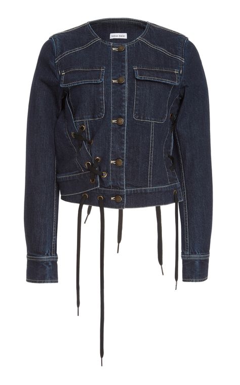 Click product to zoom Denim Design, Fashion Details, Moda Operandi, Fashion Collection, Denim Jacket, Writing, Wardrobe, For Women, Clothes