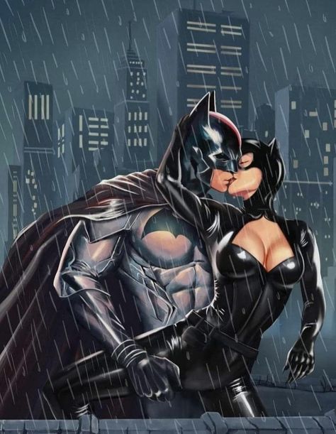 Drawing Dance, Bruce And Selina, Wedding Wallpaper, Batman Love, Catwoman Comic, Cat Art Prints, The Bat Man, Bat Cat, Pink Pinterest