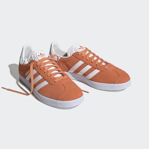 adidas Gazelle Shoes - Orange | Women's Lifestyle | adidas US Adidas Gazelle Shoes, Gazelle Adidas, Gazelle Shoes, Women Lifestyle, Shoes Adidas, Adidas Gazelle Sneaker, Adidas Gazelle, Adidas Online, Adidas Shoes