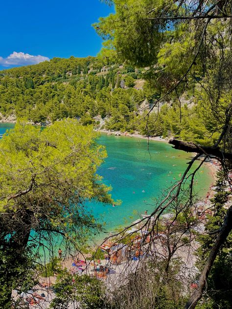 #beach #sea #dolphin #croatia #Split #summer #aesthetic Split Beaches, Split Croatia Beach, Inter Railing, Travel 2025, Croatia Split, Sea Dolphin, Metal Ladder, 2024 Travel, Croatia Beach