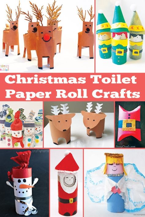 If you’re a tp roll hoarder like we are you’re going to enjoy this list of Christmas toilet paper roll crafts for kids! We lovetoilet paper roll crafts (well and kitchen paper rolls)! Such an inexpensive crafting material and there really are so many things you can do with it. Now if you’re not exactly a...Read More » Christmas Toilet Paper Roll Crafts, Paper Roll Christmas Crafts, Toilet Paper Roll Christmas Crafts, Toilet Paper Roll Christmas, Paper Roll Christmas, Animal Puppets, Creative Christmas Crafts, Paper Towel Crafts, Library Crafts