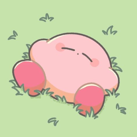 Kirby Character, Kirby Art, Cute Laptop Wallpaper, Kpop Drawings, Cute Kawaii Drawings, Cute Animal Drawings, Anime Sketch, Cute Doodles, Cute Characters