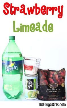 Strawberry Limeade Recipe! ~ from TheFrugalGirls.com ~ drop the FUN bomb on your next party with easy, delicious summer beverage! #lime #recipes #thefrugalgirls Strawberry Limeade Recipe, Strawberry Limeade, Limeade Recipe, Wedding Drinks, Lime Recipes, Frugal Girls, Vegetable Drinks, Punch Recipes, Cat Recipes