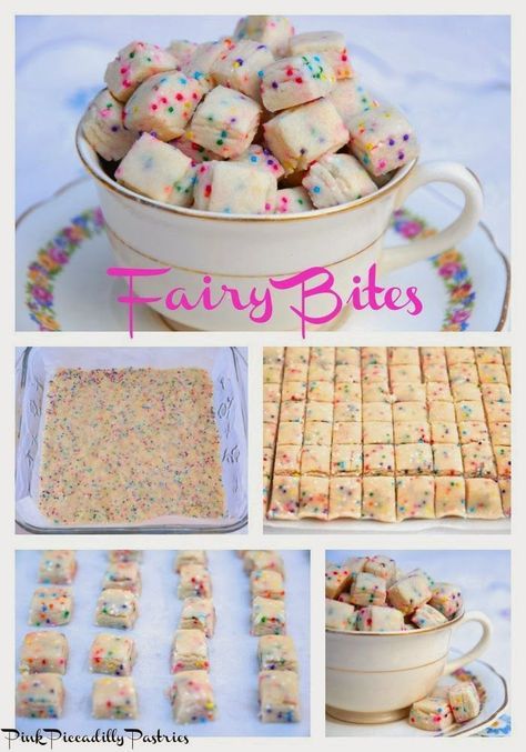 Fairy Bites, Glutenfri Baking, Fairy Tea Party, Kids Tea Party, Fairy Tea Parties, Princess Tea Party, Tea Party Food, Tea Party Ideas, Birthday Party Food