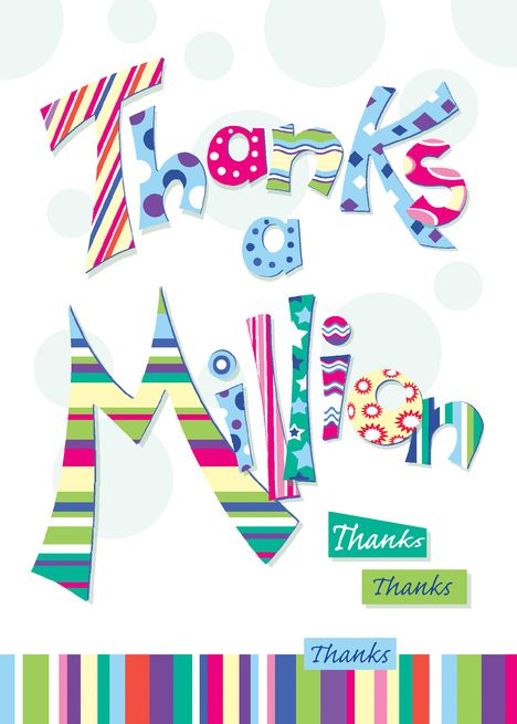 Thanks a Million, Thank You, Colorful, Words card #Ad , #ad, #Colorful, #Million, #card, #Words Colorful Words, Thanks A Million, Free Ecards, Decorative Letters, First Names, Greeting Card, Kids Rugs, Greeting Cards, Thank You