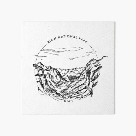 Zion National Park Tattoo Ideas, Zion National Park Tattoo, National Park Art, Zion National Park Utah, Tasteful Tattoos, Park Art, Parking Design, Zion National Park, Art Board