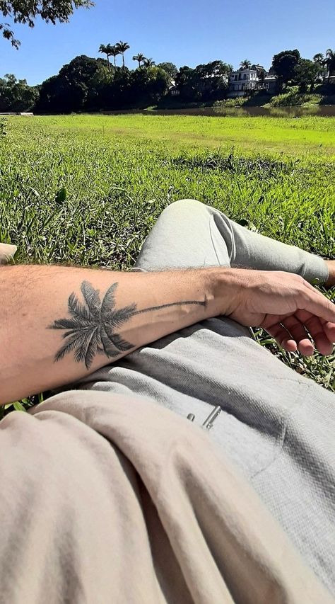 California Tattoos Men, California Tattoo Ideas Men, Palm Tree Tattoos Men, California Tattoo Men, Palm Tree Sleeve Tattoo, Palm Tree Tattoo Arm, Palm Tree Tattoo Men, California Tattoo Ideas, Surf Tattoos