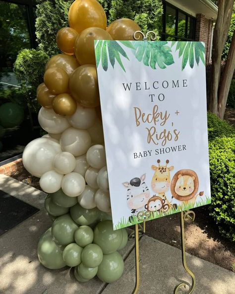 April 27th 🦁 Baby Shower by @nelas_events with @pattybenavidezc and our #rentalitems 🌿 Park Baby Shower Ideas, Shower Ideas, Baby Shower, Shower, Instagram