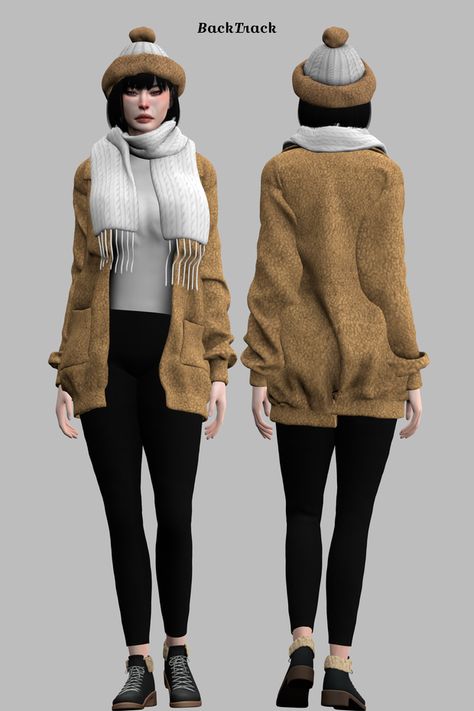 Sims 4 Cc Clothes Button Up, Sims 4 Cc Clothes Female Aesthetic Shoes, Sims 4 Winter Cc, The Sims 4 Pack, Aesthetic Sims, Cc Skin, Ts4 Clothes, Lotes The Sims 4, Clothes Cc