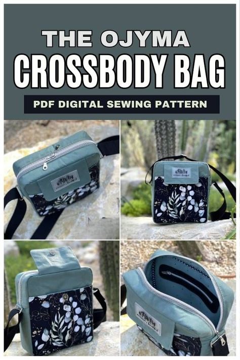 Sew Cross Body Bag Free Pattern, Crossbody Bag Tutorial Free, Computer Bag Pattern, Crossbody Pattern Free, Fabric Bags Pattern Free Sewing Projects, Small Crossbody Bag Pattern Free, Small Bag Sewing Pattern Free, Sewing Cross Body Bag, Crossbody Bag Pattern Free Sewing