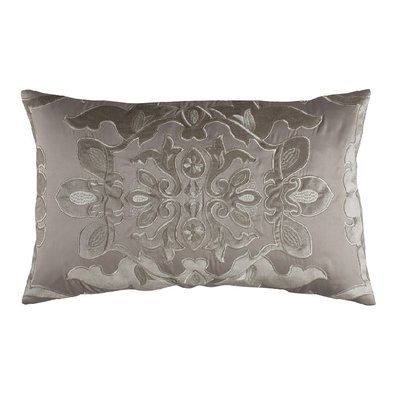 Lili Alessandra Morocco Velvet Lumbar Pillow Color: Taupe/Fawn Taupe Pillow, Decor Cushions, Velvet Duvet, New Bedding, Fabric Curtain, Rectangle Pillow, Single Duvet Cover, Velvet Throw, Velvet Throw Pillows