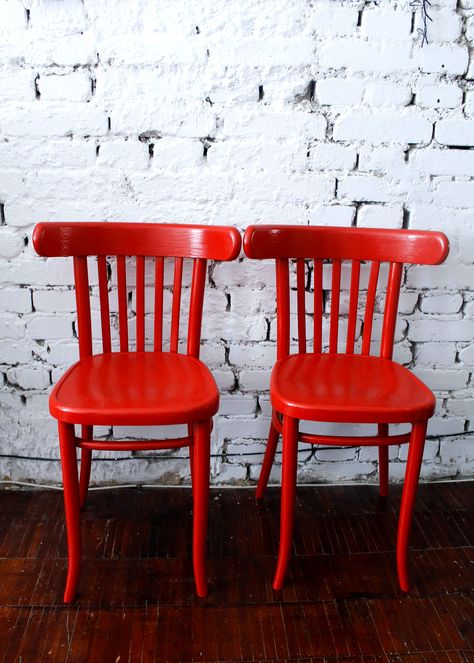 Red vintage chairs. https://www.livemaster.com/decormebel  #livemastercom #livemaster #handmade #craft #design #art #creative #style #fashion #chair #vintage #red #couple #love #home Red Couple, Photography Studio Setup, Instagram Wall, Ceramics Studio, Chair Vintage, Coffee Shops Interior, Master Decor, Red Chair, Craft Design