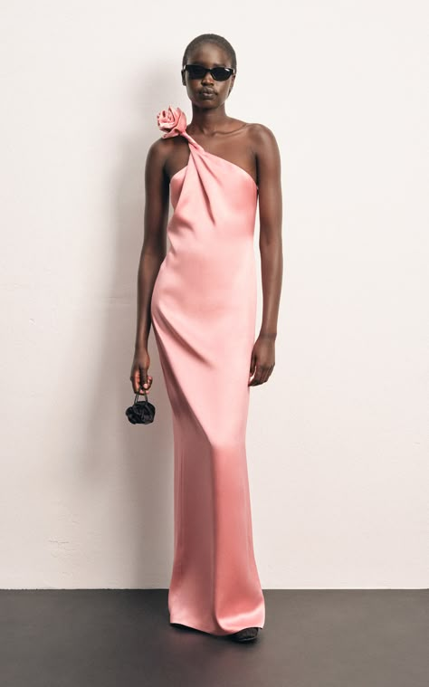 Women's Magda Butrym Resort 2024 Collection | Moda Operandi Dress Code Wedding, Guest Attire, Magda Butrym, Silk Midi Dress, Glam Dresses, Guest Outfit, Online Fashion Stores, Wedding Attire, Luxury Outfits