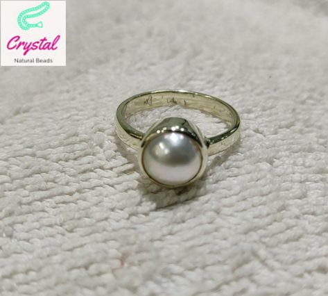 Natural South sea pearl Ring in Sterling Silver Ring, White Pearl Jewellery, Moti Ring, White Pearl Ring, Gift For Her Moti Rings For Men, Pearl Ring Design, South Sea Pearl Ring, White Pearl Ring, White Pearl Jewelry, Formal Men, Pearl Jewellery, Sea Pearl, Gold Earrings Designs