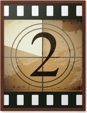 Clap Cinema, Film Countdown Numbers, Film Countdown, Film Frame, Numbers Template, Reunion Ideas, Framed Pictures, Youtube Design, Movie Party