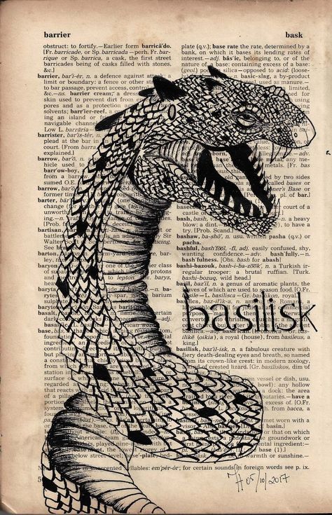 Ryder Draconis, Basilisk Harry Potter, Harry Potter Drawing Ideas, Ruthless Boys Of The Zodiac, Harry Potter Drawing, Fantastic Beasts Creatures, Harry Potter Creatures, Harry Potter Scrapbook, Zodiac Aesthetic