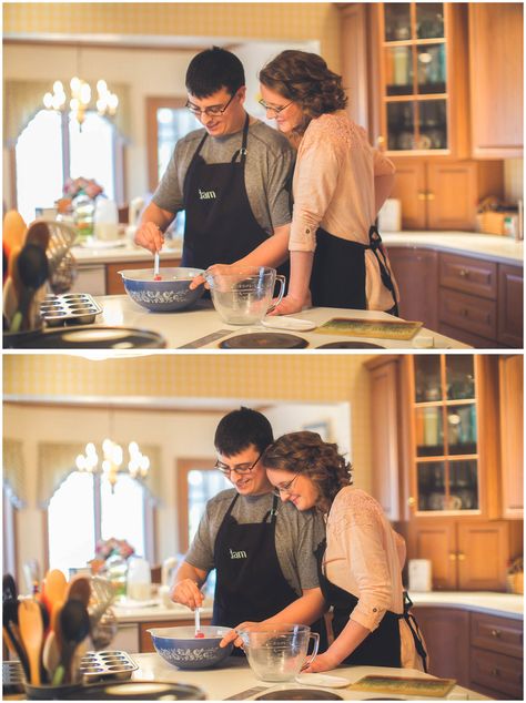 Cooking Reference Photo, Two People Baking Reference, Man Cooking Drawing, Domestic Couple Poses, People Baking Together, Person Baking Reference, Baking Together Couple, Baking Reference Pose, Couples Baking Together