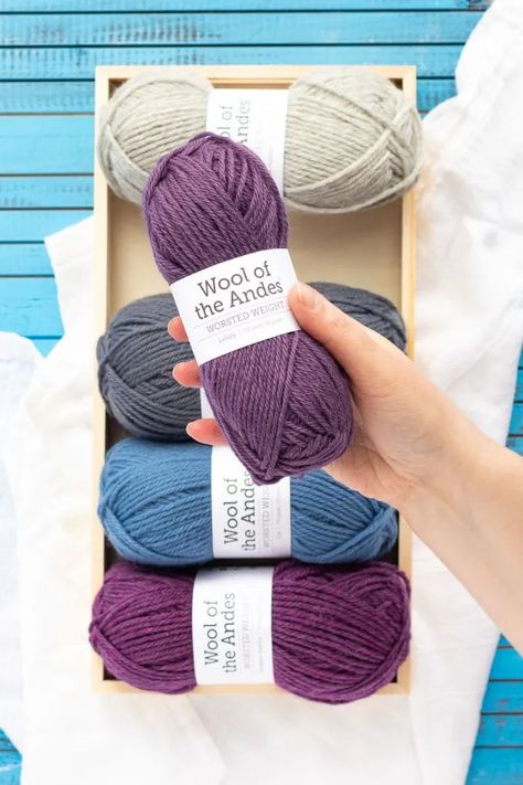 Find the best places to buy yarn online with this complete round-up. We'll talk about free shipping, yarn selection, pricing, and more. Crocheters and knitters will love this guide to the best places to buy yarn online. #crochet Cheap Yarn Where To Get, Where To Buy Yarn, Where To Buy Yarn In Bulk, Cotton Vs Acrylic Yarn, Multicolor Cotton Yarn Hat, One Size, Striped Baby Blanket, Crochet Tools, Yarn Store, Types Of Yarn