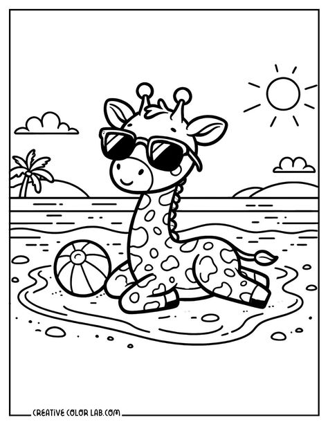 Giraffes are one of the most popular animals to color, and for good reason! They're tall, graceful, and have beautiful spotted coats. These 10 coloring pages feature a variety of different giraffes, from baby giraffes to adults. They're all free to print, so you can enjoy hours of coloring fun!
#giraffe #coloring Happy Coloring Pages, Coloring Sheets For Toddlers, Baby Giraffes, Giraffe Coloring Pages, Coloring Pictures For Kids, Painted Window Art, Giraffe Colors, Giraffe Drawing, Giraffe Pictures