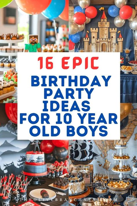 16 Epic Birthday Party Ideas for 10 Year Old Boys Birthday Party 7 Boy, Birthday Ideas For 8 Year Boy, Birthday Theme For 8 Year Boy, 6 Yr Birthday Party Ideas Boy, 10 Boy Birthday Party Ideas, 9 Birthday Party Ideas Boy, 10 Yo Birthday Party Ideas, Birthday Party Themes For 6 Year Boy, 7th Birthday Themes For Boys