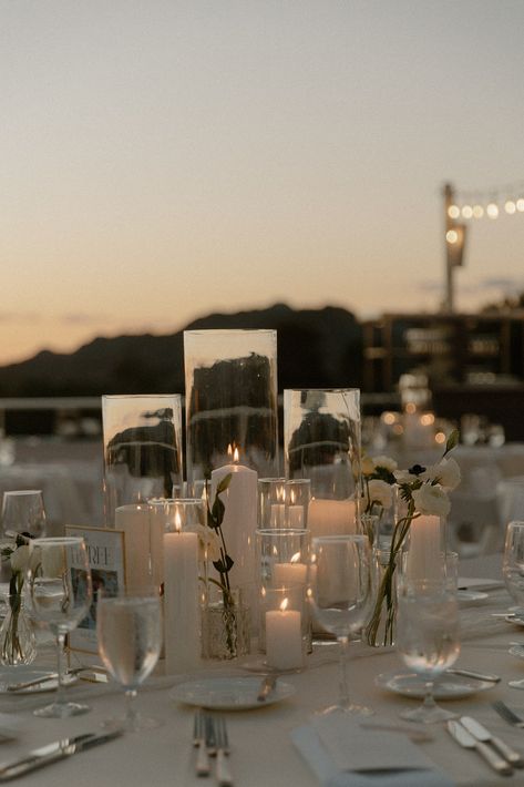 Elegant Mountain Shadows Resort Wedding Candle Outdoor Wedding, Mountain Modern Wedding, Outdoor Wedding Candles, Sunrise Wedding, Outdoor Candles, Mountain Modern, Wedding Beach, Resort Wedding, California Wedding