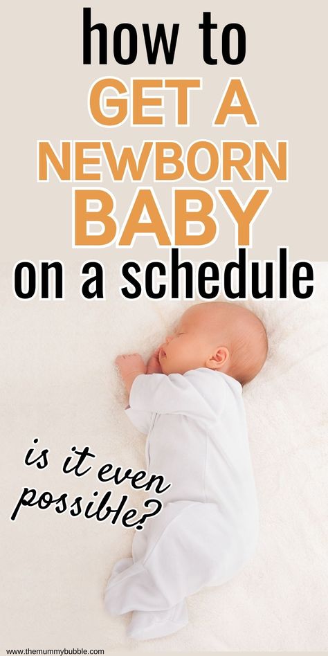 How can you get a newborn baby on a schedule? Is it even possible to start a newborn schedule? Here's what tired parents will want to know about sleep schedules and newborns! Mom On Call Sleep Schedule, Newborn Daily Schedule, Newborn Nighttime Routine, Newborn Schedule Daily, Newborn Feeding Schedule, Moms On Call, Babywise Schedule, Baby Wise, Newborn Sleep Schedule